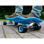 Longboard Hudora CruiseStar Skateboard modro-čierny 91,4 cm